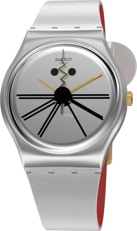 Swatch,Originals 34mm,34mm,Plastic,Sapphire,Crystal Glass,GZ327