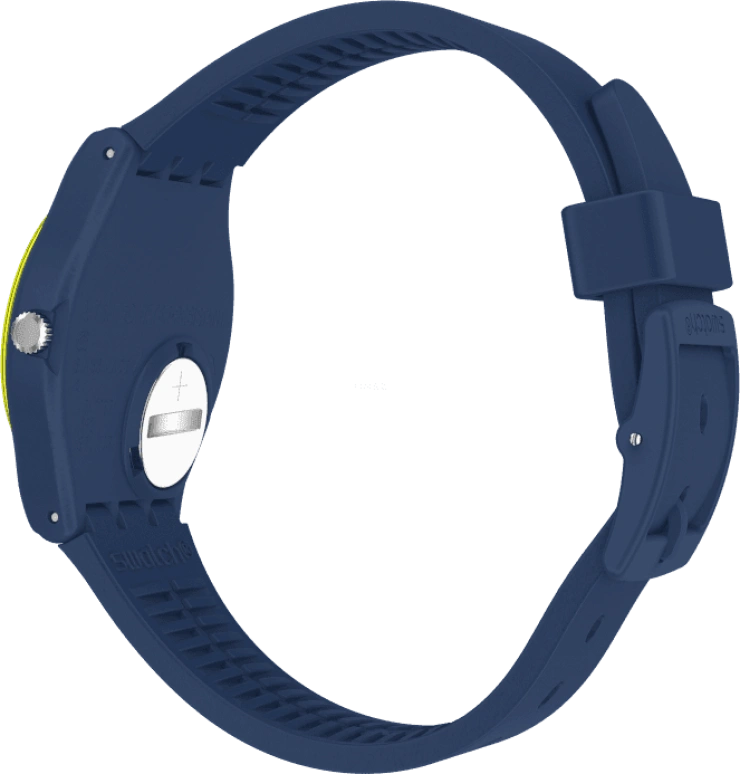 Swatch,Originals 34mm,34mm,Plastic,Yellow,GN266