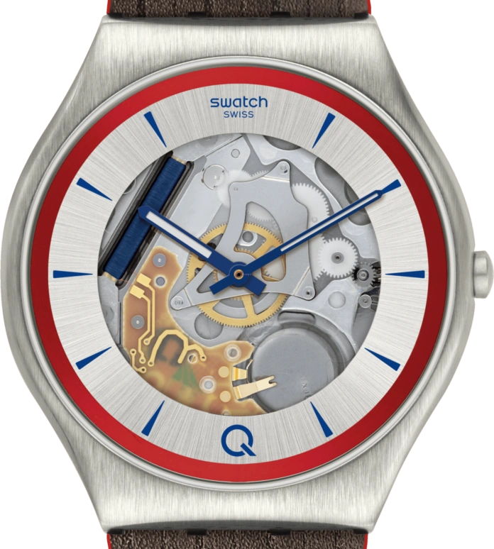 Swatch,Other ,Stainless Steel,Sapphire,Crystal Glass,SS07Z102