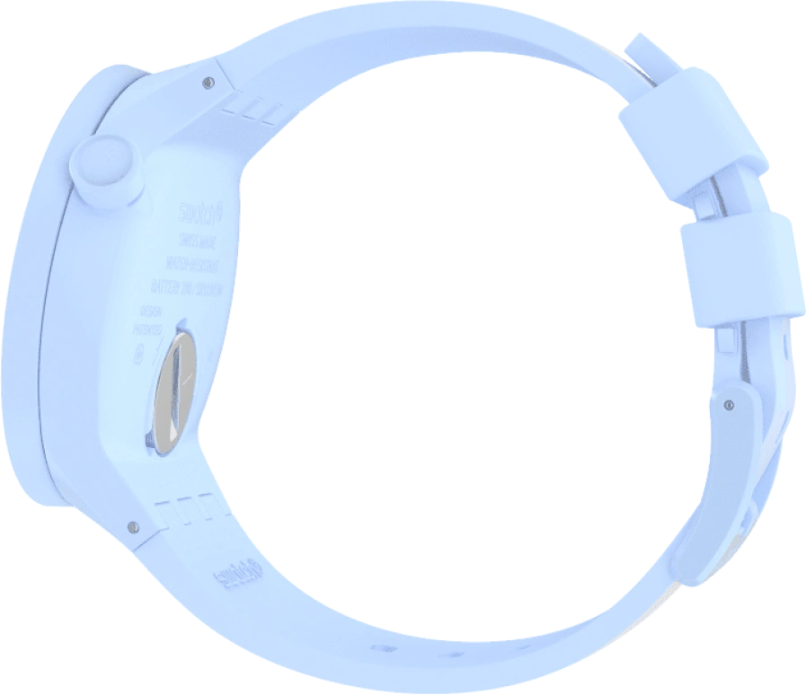Swatch,THE BOLD 47mm,47mm,Bioceramic,Ceramic,Blue,Sapphire,Crystal Glass,SB03N102
