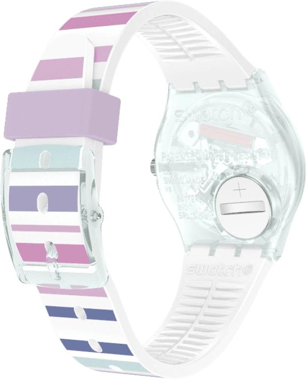 Swatch,Originals 34mm,34mm,Plastic,White,Open,GL702