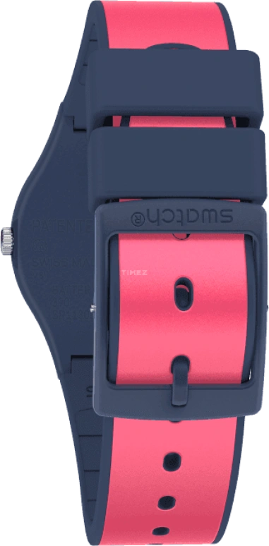 Swatch,Originals 34mm,34mm,Plastic,Pink,GN264