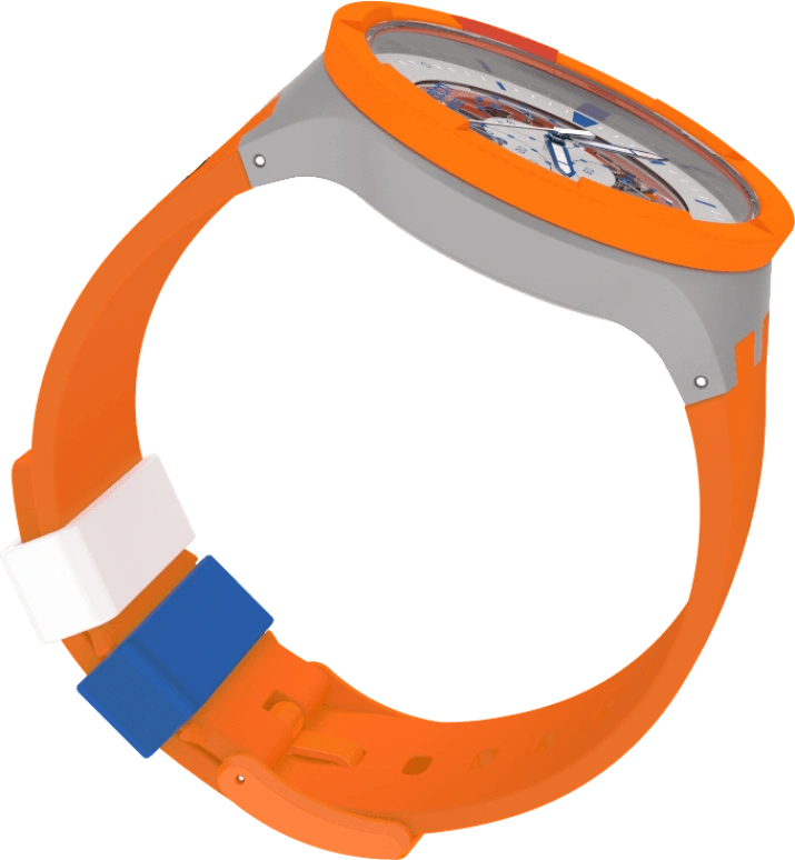 Swatch,THE BOLD 47mm,47mm,Bioceramic,Ceramic,Sapphire,Crystal Glass,SB04Z401