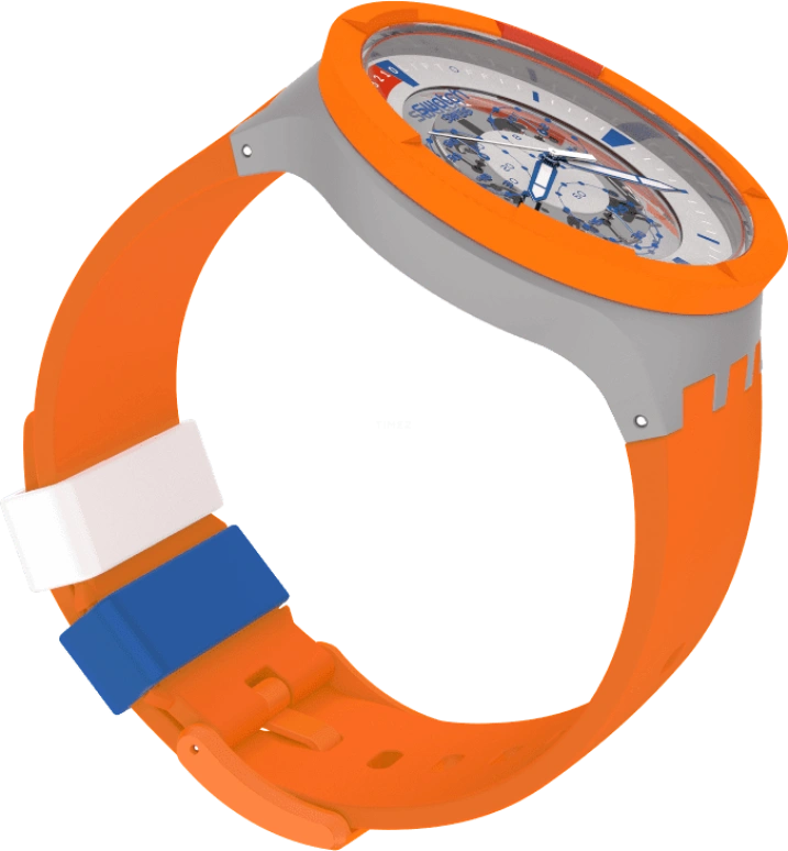 Swatch,THE BOLD 47mm,47mm,Bioceramic,Ceramic,Sapphire,Crystal Glass,SB04Z401