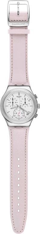 Swatch,IRONY 40mm,40mm,Stainless Steel,Silver White,Quartz,Chronograph,Day,YCS599