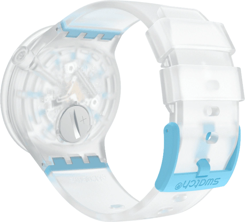 Swatch,THE BOLD 47mm,47mm,Plastic,White,SO27E105