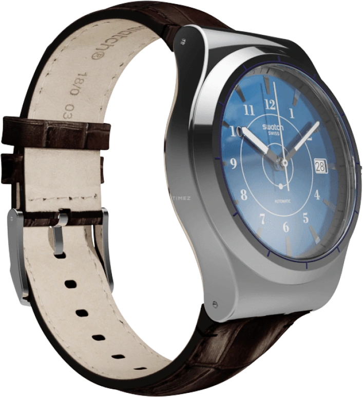 Swatch,Sistem 51 42mm,42mm,Stainless Steel,Blue,Automatic,Day,90hours,YIS404