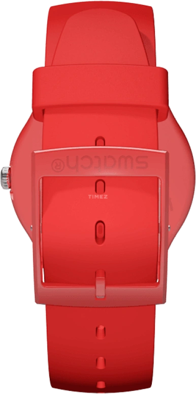 Swatch,Originals 41mm,41mm,Plastic,Red,SUOR106