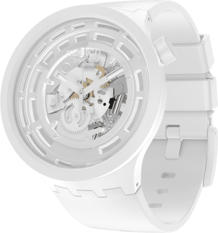 Swatch,THE BOLD 47mm,47mm,Ceramic,SB03W100
