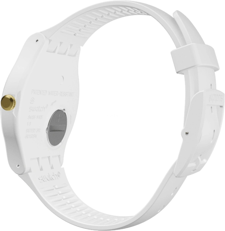 Swatch,Originals 41mm,41mm,Plastic,Yellow,SUOZ148