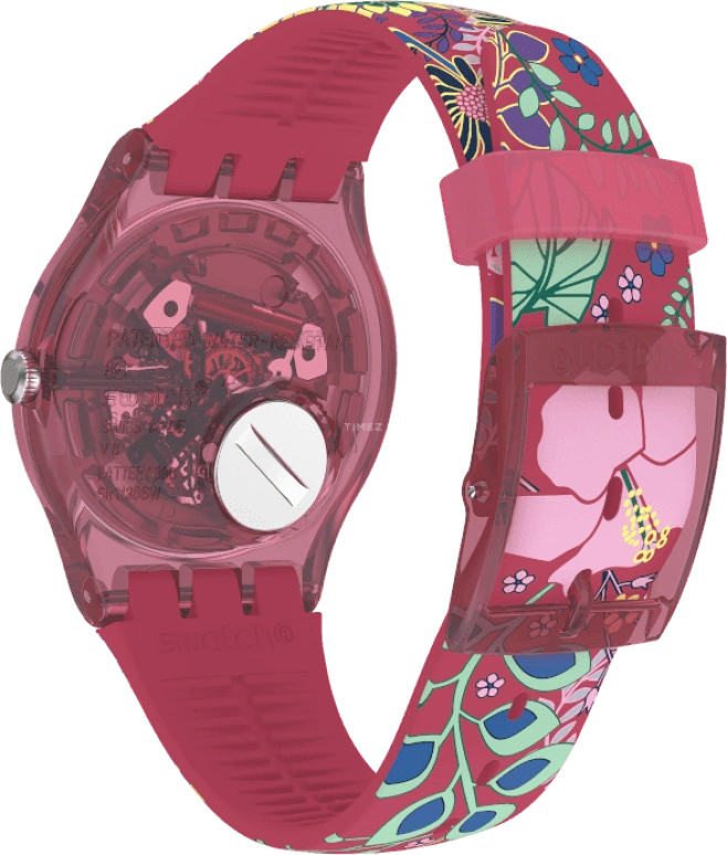 Swatch,Originals 41mm,41mm,Plastic,Pink,SUOP112
