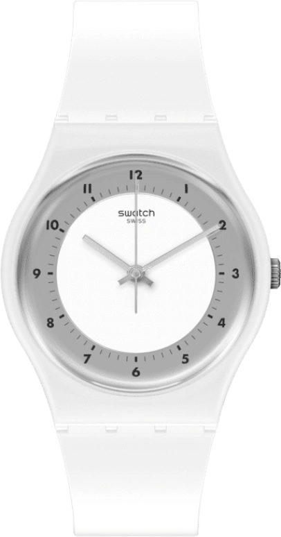 Swatch,Originals 34mm,34mm,White,SO28W104