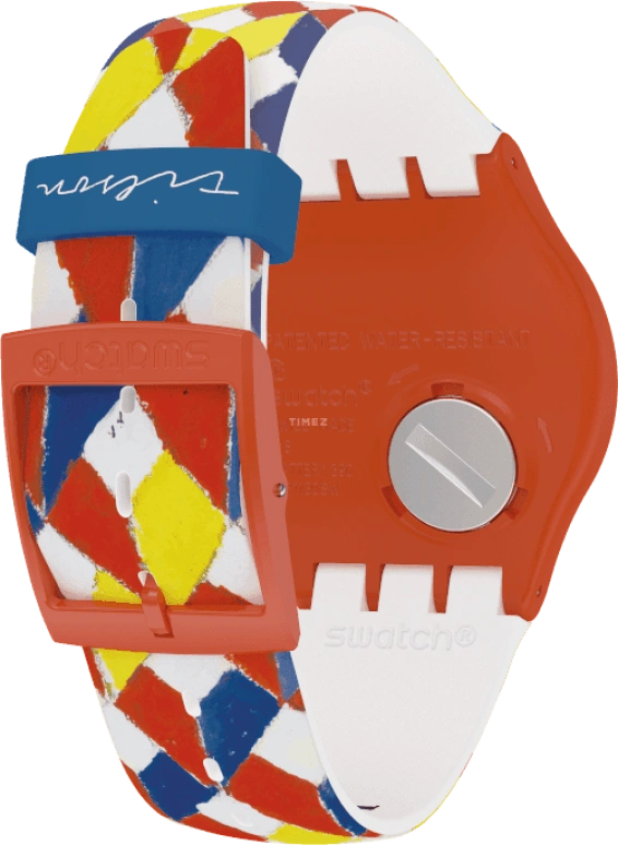 Swatch,Originals 41mm,41mm,Plastic,White,Sapphire,Crystal Glass,SUOZ312S