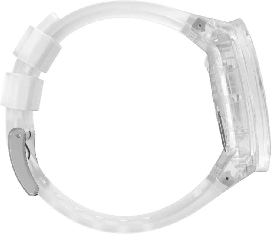 Swatch,THE BOLD 47mm,47mm,Plastic,Transparent,SO27E100