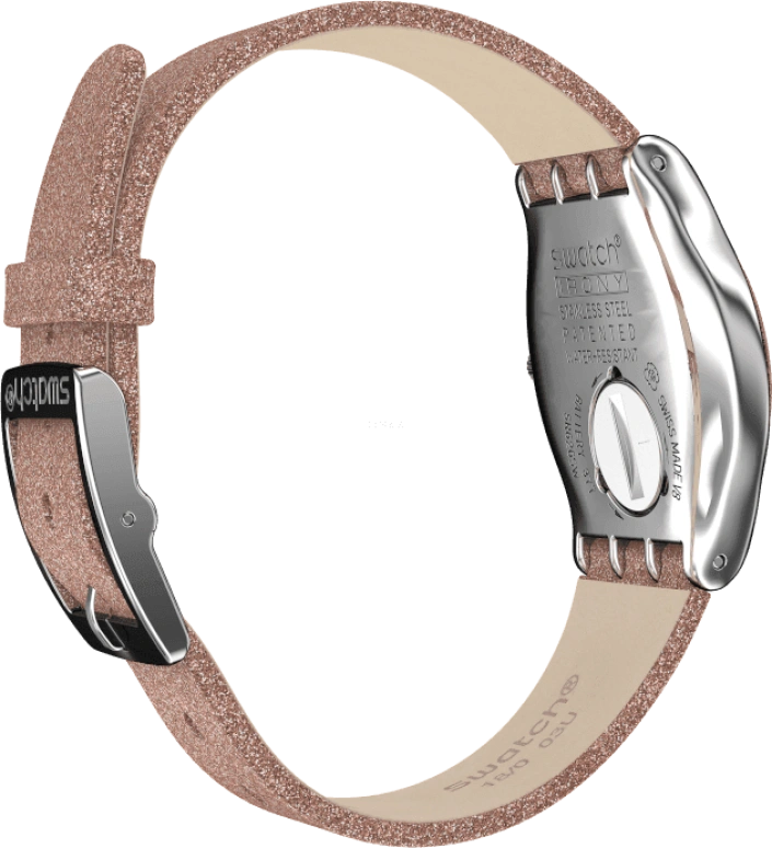 Swatch,IRONY 33x38mm,33x38mm,Coffee,Brown,YLS220