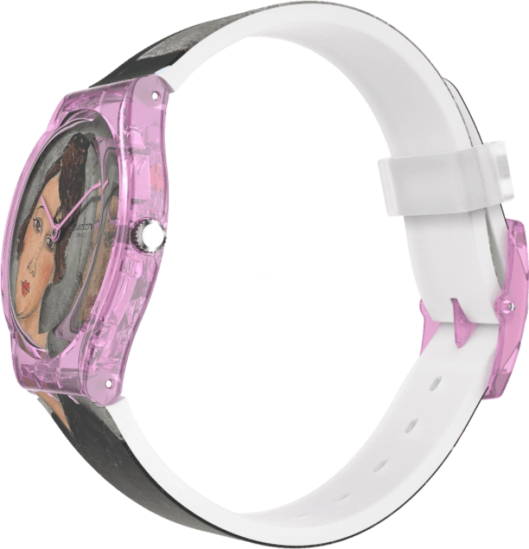 Swatch,Originals 34mm,34mm,Plastic,Multi-Color,Quartz,Sapphire,Crystal Glass,Round,GZ356