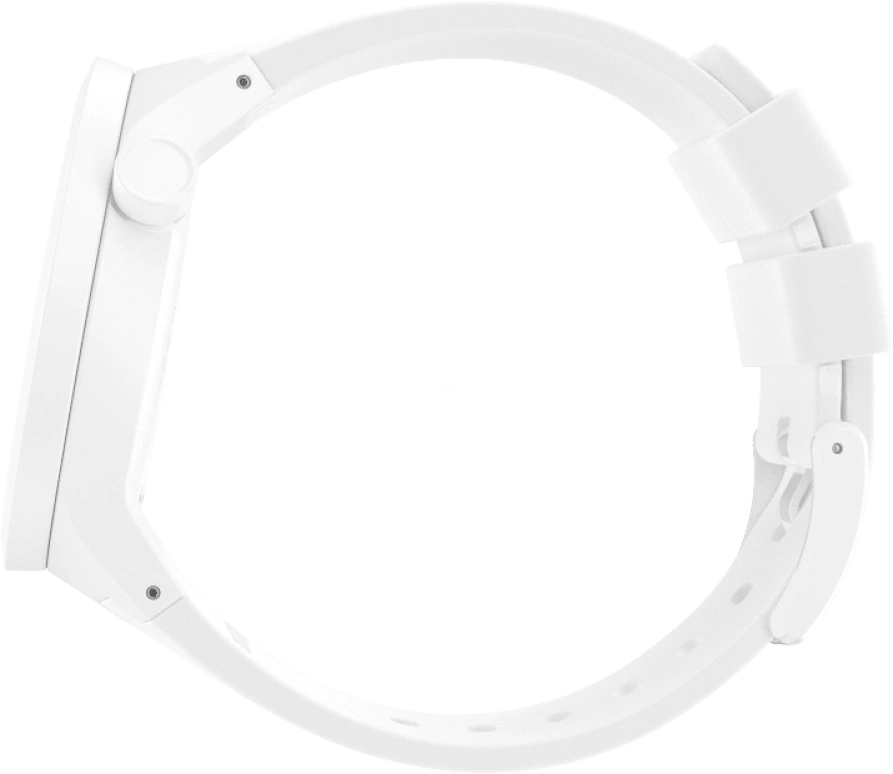 Swatch,THE BOLD 47mm,47mm,Plastic,White,SO27Z106