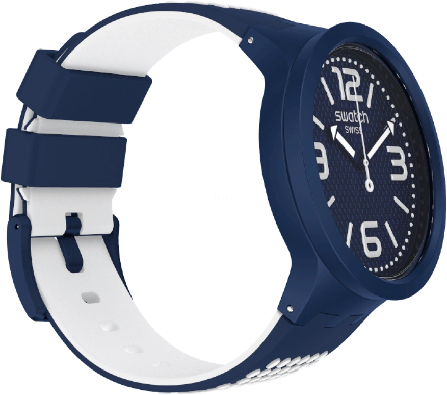 Swatch,THE BOLD 47mm,47mm,Plastic,Black,SO27N101