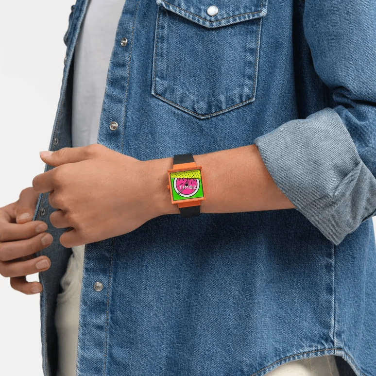 Swatch,Originals 41.80mm,41.80mm,Bioceramic,Multi-Color,Quartz,Glass,Square,SO34Z101