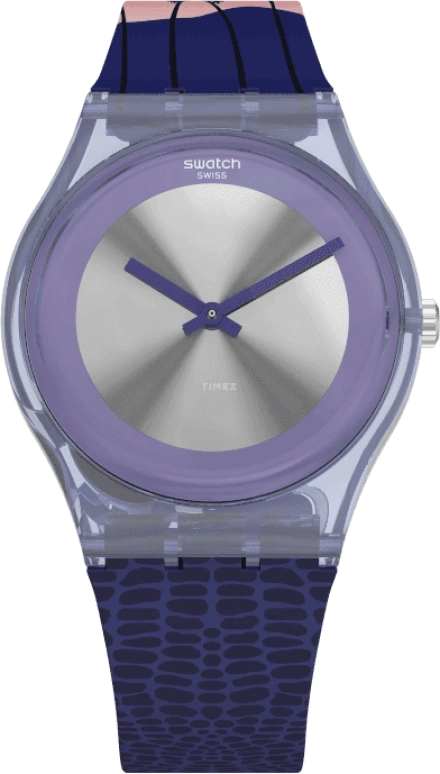Swatch,Originals 39.20mm,39.20mm,Plastic,Grey,Quartz,GZ328