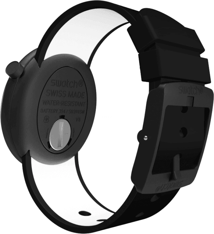 Swatch,Originals 45mm,45mm,Plastic,White,PNB700