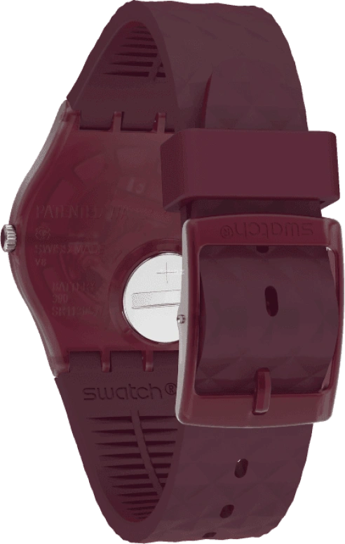Swatch,Originals 34x39.20mm,34x39.20mm,Plastic,Red,GR184