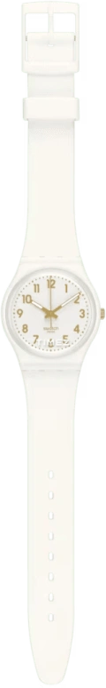 Swatch,Originals 34mm,34mm,Plastic,White,Quartz,Round,GW164