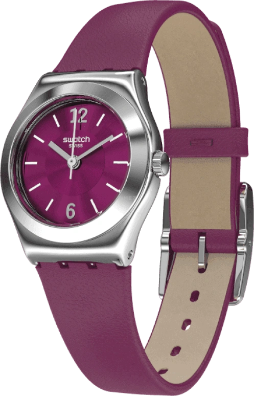 Swatch,IRONY 25mm,25mm,Red,Sapphire,Crystal Glass,YSS330