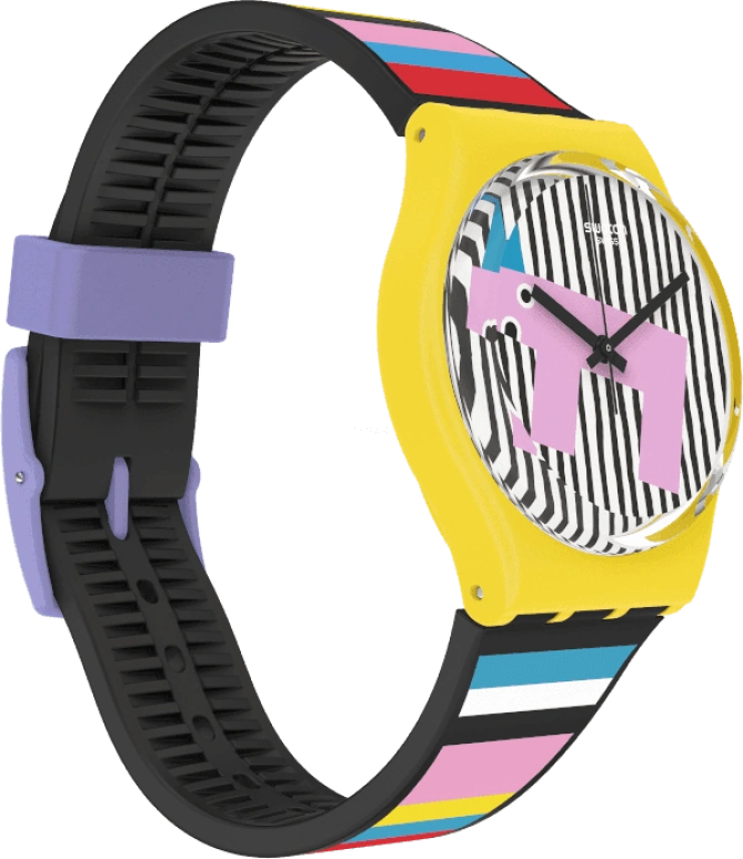 Swatch,Originals 34mm,34mm,Plastic,Closed,GZ341