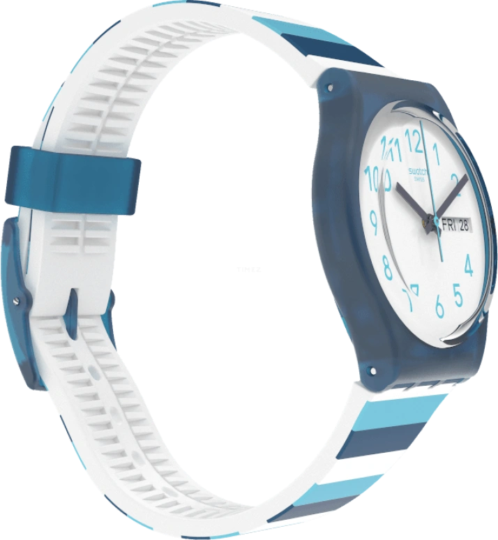 Swatch,Originals 34mm,34mm,White,Open,GN728