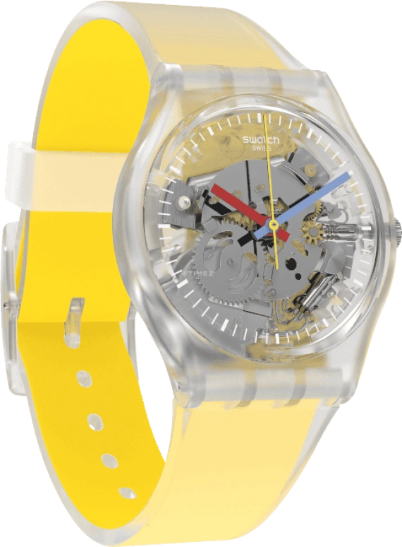 Swatch,CLEAR 34mm,34mm,Open,GE291