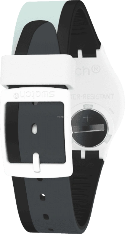 Swatch,Originals 34mm,34mm,Plastic,White,GW711