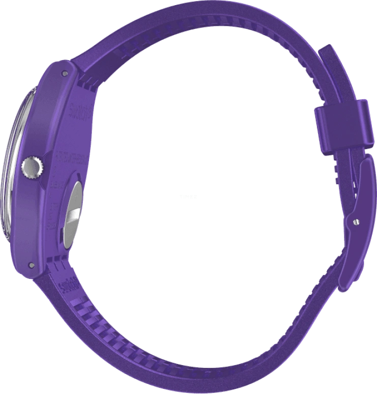 Swatch,Originals 34mm,34mm,Plastic,Purple,GV402