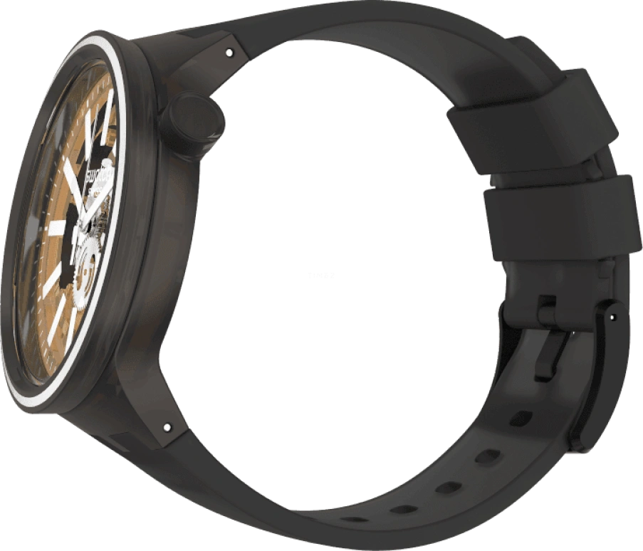 Swatch,THE BOLD 47mm,47mm,Plastic,Yellow,SO27B114