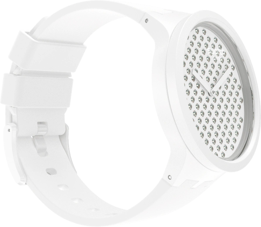 Swatch,THE BOLD 47mm,47mm,Plastic,White,SO27Z106