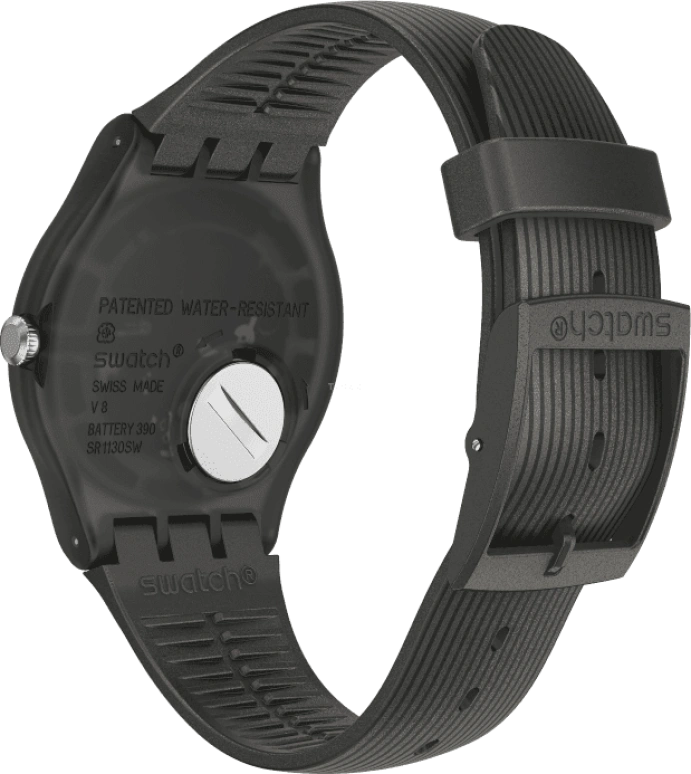 Swatch,Originals 41x47.40mm,41x47.40mm,Plastic,Black,SUOB178