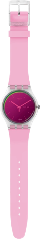 Swatch,Originals 41mm,41mm,Plastic,Pink Red,Red,SUOK710