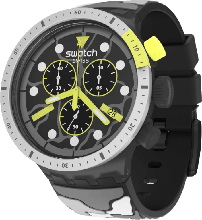 Swatch,THE BOLD 47mm,47mm,Plastic,SB02M400