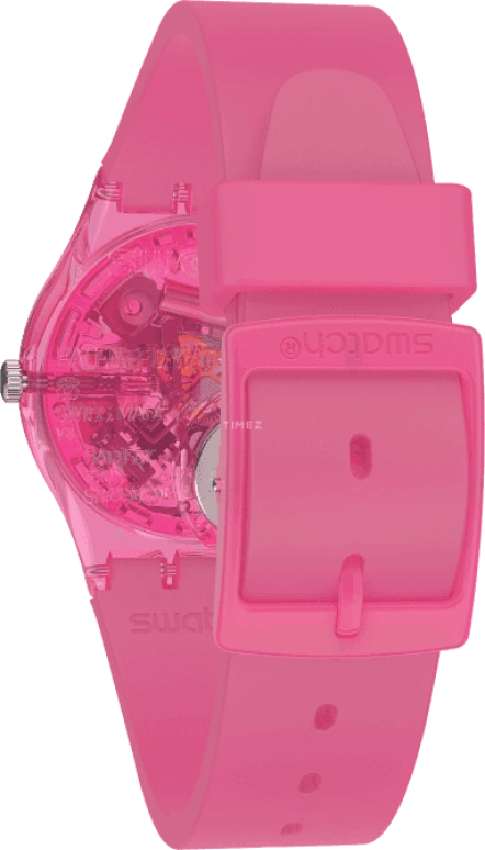 Swatch,Originals 34mm,34mm,Plastic,Pink,GP166