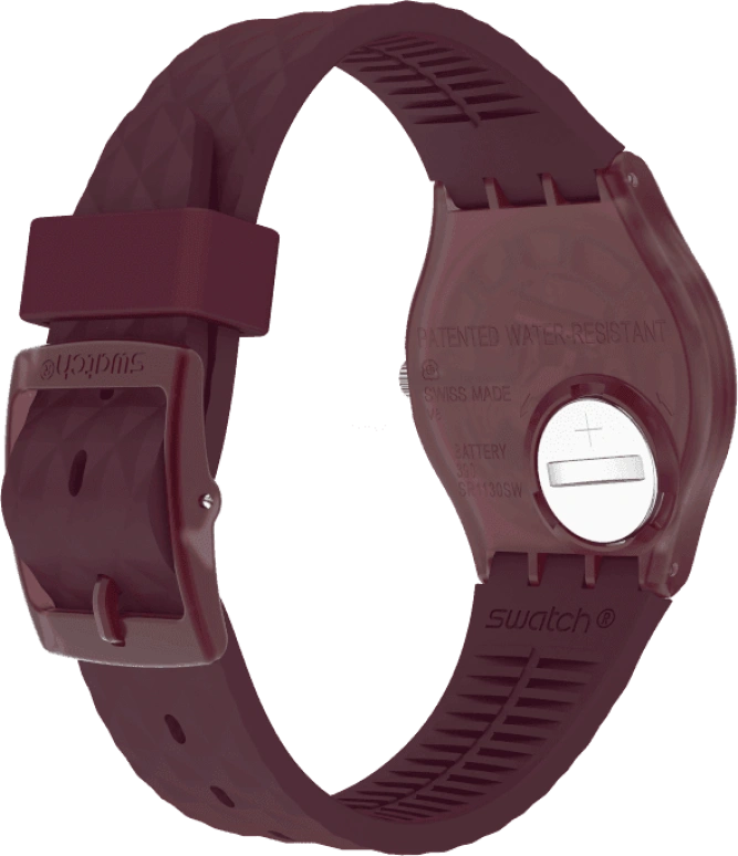 Swatch,Originals 34x39.20mm,34x39.20mm,Plastic,Red,GR184