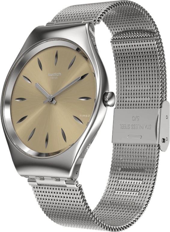 Swatch,SKIN 38mm,38mm,Sapphire,Crystal Glass,SYXS133M
