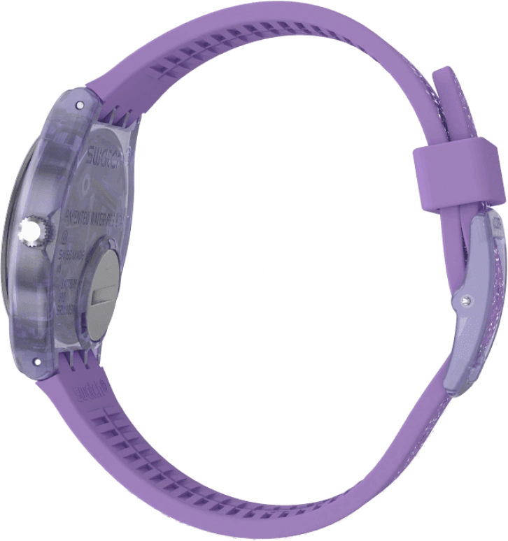 Swatch,Originals 34mm,34mm,Plastic,Silver,Open,GV400