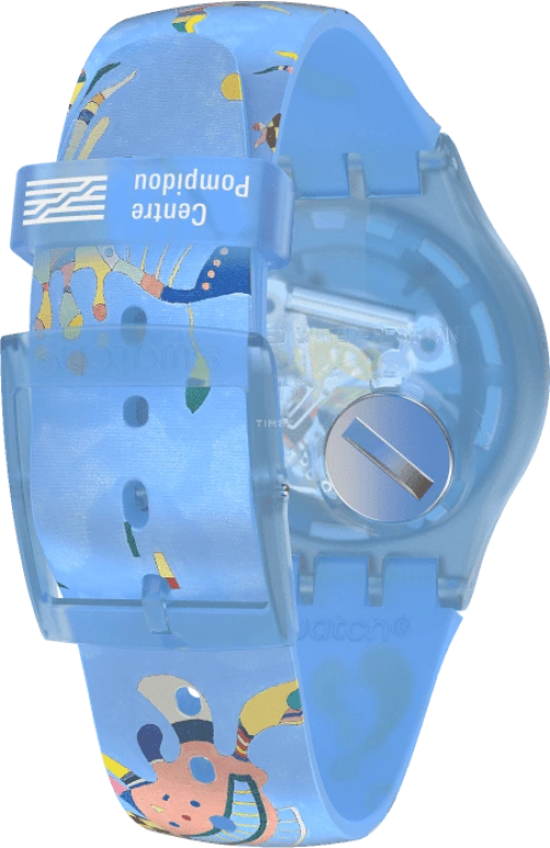 Swatch,Originals 41mm,41mm,Plastic,Blue,Quartz,Sapphire,Crystal Glass,Round,SUOZ342