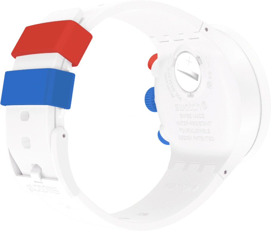 Swatch,THE BOLD 47mm,47mm,Bioceramic,Ceramic,White,Sapphire,Crystal Glass,SB04Z400