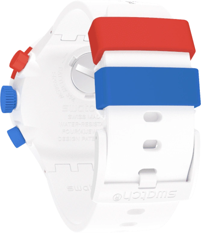 Swatch,THE BOLD 47mm,47mm,Bioceramic,Ceramic,White,Sapphire,Crystal Glass,SB04Z400