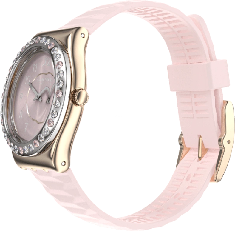 Swatch,IRONY 33mm,33mm,Pink,Closed,YLG147