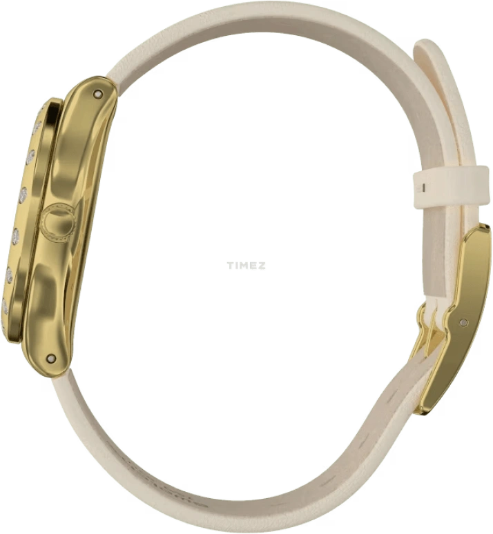 Swatch,IRONY 33mm,33mm,Stainless Steel,White,Quartz,Tonneau,Gold,YLG137