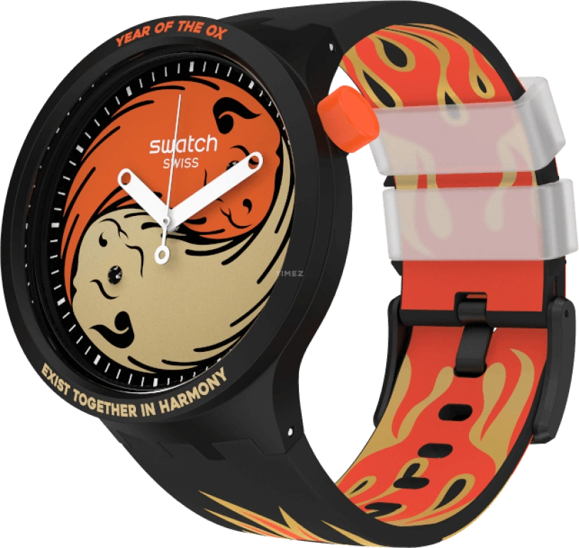 Swatch,THE BOLD 47mm,47mm,Plastic,SO27Z109