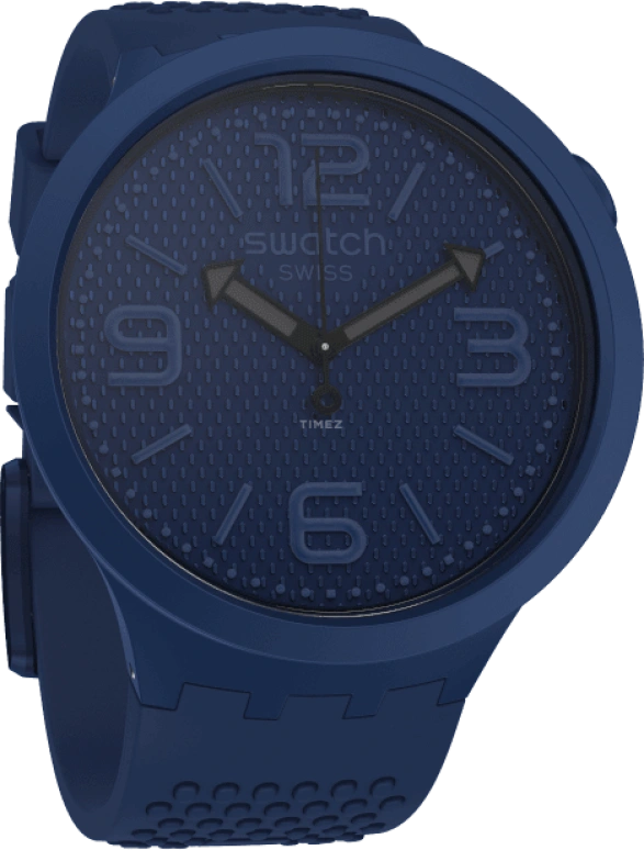 Swatch,THE BOLD 47mm,47mm,Plastic,Black,SO27N100