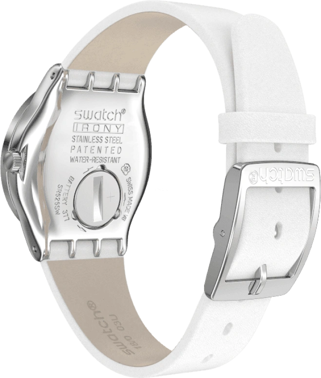 Swatch,IRONY 33mm,33mm,White,YLS217